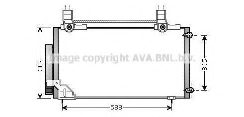 AVA QUALITY COOLING HDA5186D Конденсатор, кондиціонер