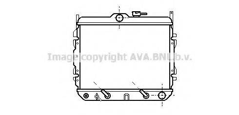 HYUNDAI 25310-21713 Радіатор, охолодження двигуна