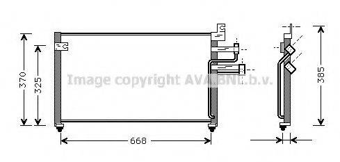 AVA QUALITY COOLING HY5070 Конденсатор, кондиціонер