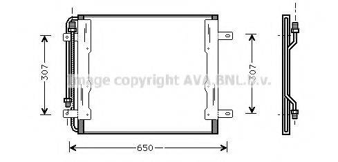 AVA QUALITY COOLING ME5145 Конденсатор, кондиціонер