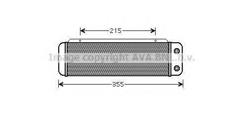 AVA QUALITY COOLING MS3324 масляний радіатор, моторне масло