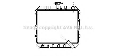 AVA QUALITY COOLING MT2009 Радіатор, охолодження двигуна