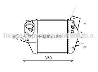 AVA QUALITY COOLING MZA4243 Інтеркулер