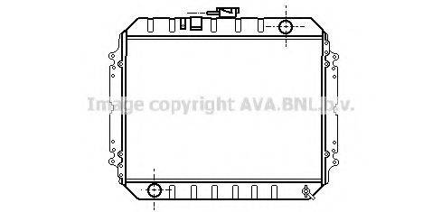 AVA QUALITY COOLING OL2177 Радіатор, охолодження двигуна