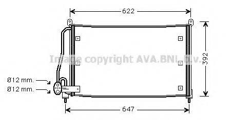 AVA QUALITY COOLING OL5295 Конденсатор, кондиціонер