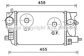 AVA QUALITY COOLING OLA4593 Інтеркулер