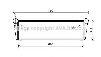 AVA QUALITY COOLING PR2067 Радіатор, охолодження двигуна