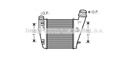 AVA QUALITY COOLING RTA4552 Інтеркулер