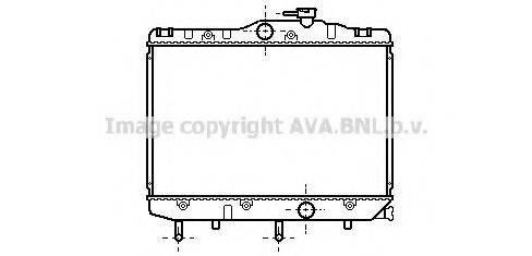 AVA QUALITY COOLING TO2109 Радіатор, охолодження двигуна