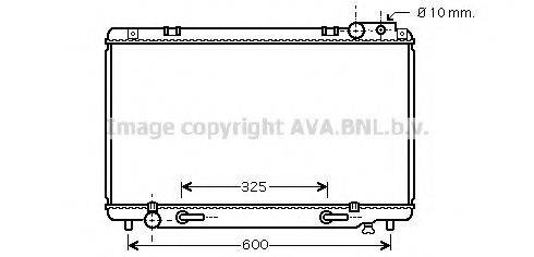 BLUE PRINT ADT39895 Радіатор, охолодження двигуна