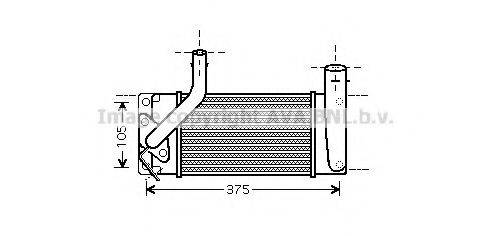 AVA QUALITY COOLING TO4566 Інтеркулер