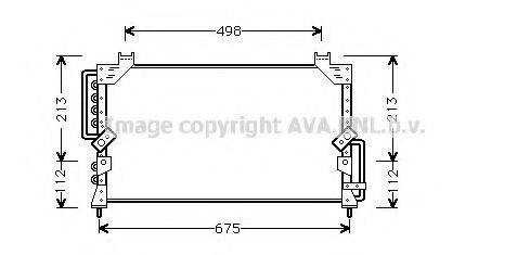 LEXUS 8846032070 Конденсатор, кондиціонер