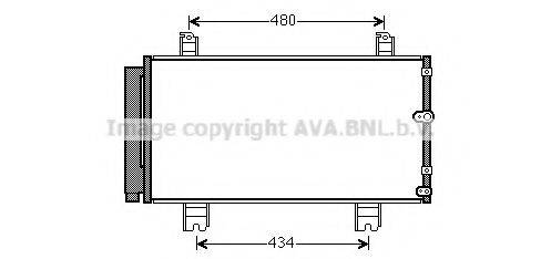 AVA QUALITY COOLING TO5572D Конденсатор, кондиціонер