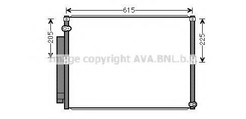 AVA QUALITY COOLING TO5640D Конденсатор, кондиціонер