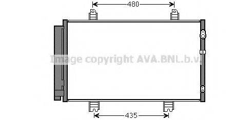 AVA QUALITY COOLING TO5646 Конденсатор, кондиціонер