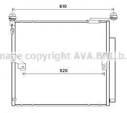 AVA QUALITY COOLING TO5677D Конденсатор, кондиціонер