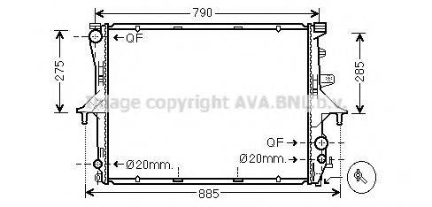 AVA QUALITY COOLING VW2198