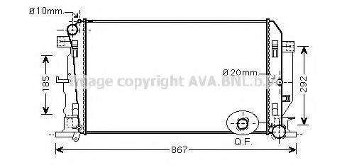 AVA QUALITY COOLING VW2282