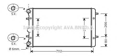 AVA QUALITY COOLING VW2286