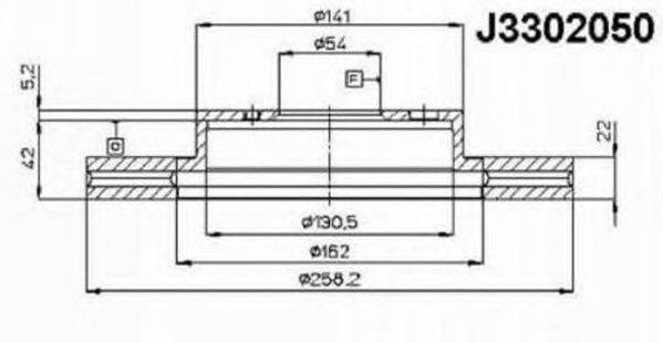 NIPPARTS J3302050