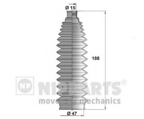 NIPPARTS N2841032 Комплект пильника, рульове керування