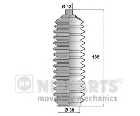 MAZDA BF67-32-12X Комплект пильника, рульове керування