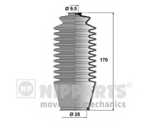 NIPPARTS N2852005 Комплект пильника, рульове керування