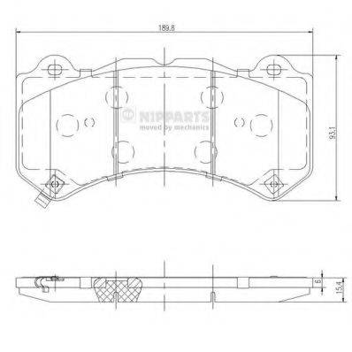 NIPPARTS N3601103