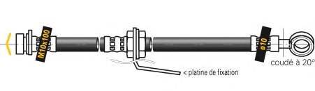 MGA F5228 Гальмівний шланг