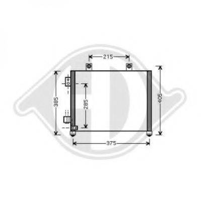 DIEDERICHS 8186500 Конденсатор, кондиціонер