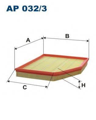 FILTRON AP0323 Повітряний фільтр
