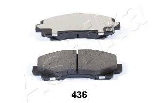 ASHIKA 5004436 Комплект гальмівних колодок, дискове гальмо