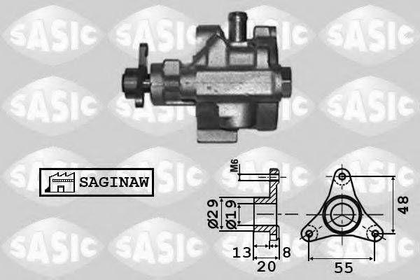 SASIC 7074006 Гідравлічний насос, кермо