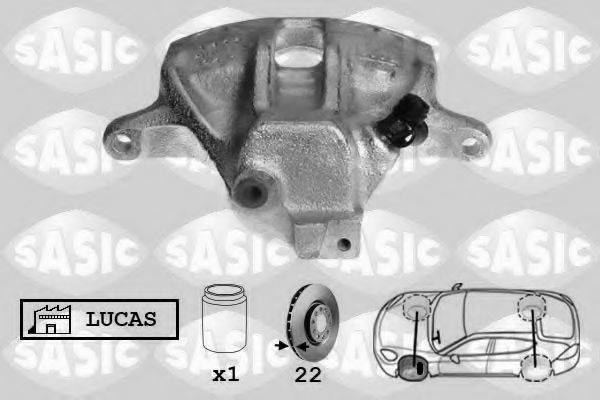 SASIC 6506018 Гальмівний супорт