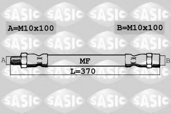 SASIC SBH6358 Гальмівний шланг