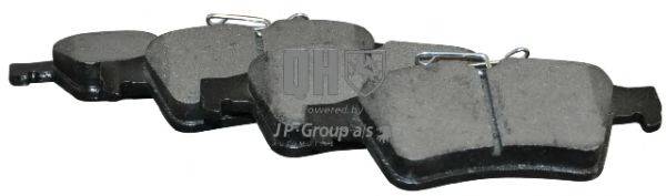 JP GROUP BP1498 Комплект гальмівних колодок, дискове гальмо