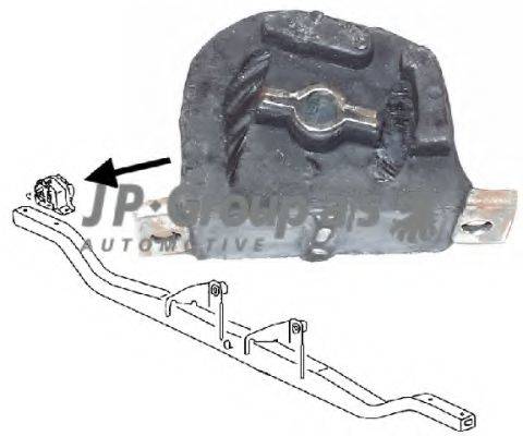 JP GROUP 8117900300 Підвіска, двигун