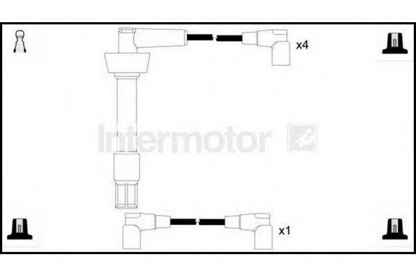 BOSCH 0986356391 Комплект дротів запалювання