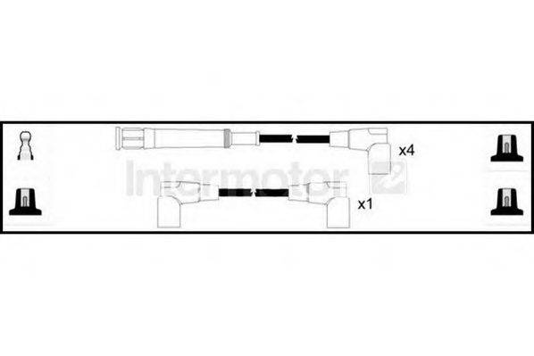 STANDARD 73892 Комплект дротів запалювання