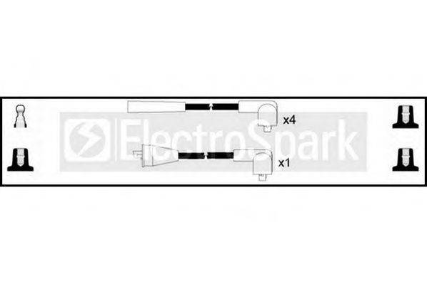 STANDARD OEK137 Комплект дротів запалювання