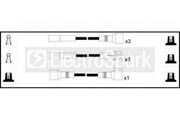 STANDARD OEK107 Комплект дротів запалювання