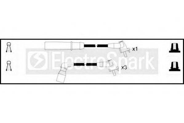 STANDARD OEK349 Комплект дротів запалювання