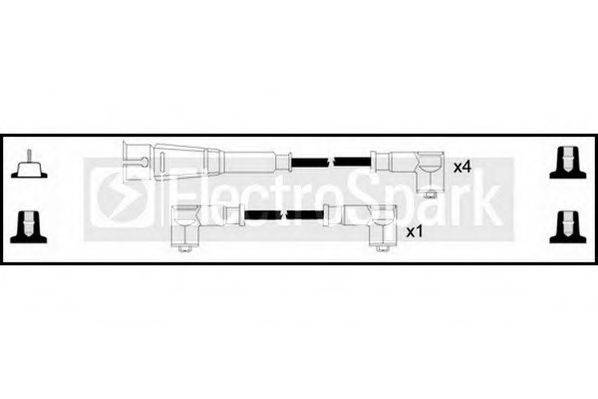 STANDARD OEK821 Комплект дротів запалювання