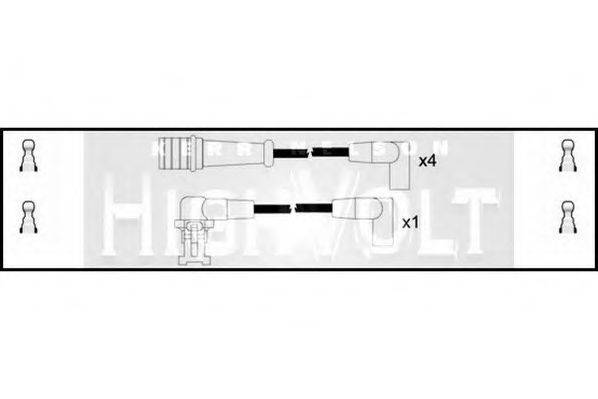 STANDARD OEF109 Комплект дротів запалювання