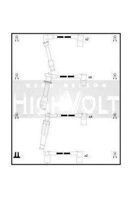 STANDARD OEF462 Комплект дротів запалювання