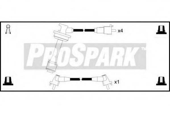 STANDARD OES401 Комплект дротів запалювання