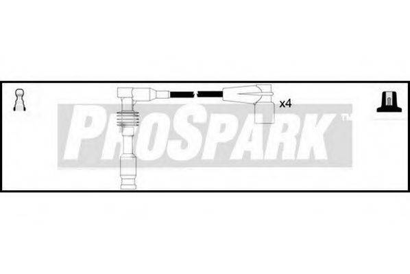 STANDARD OES644 Комплект дротів запалювання