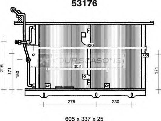 STANDARD F453176 Конденсатор, кондиціонер