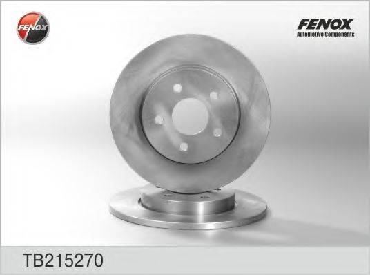 FENOX TB215270 гальмівний диск