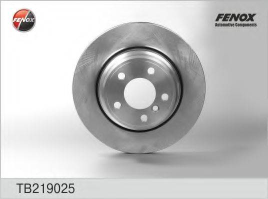 FENOX TB219025 гальмівний диск